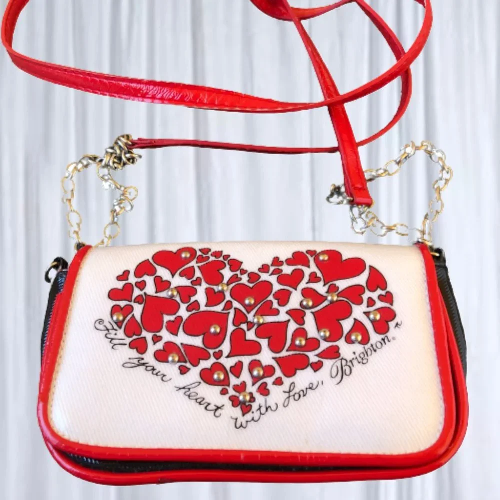 Brighton Handbag for Little Girls Heart Crossbody Flaw